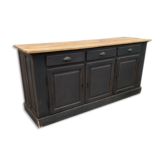 Old three-door sideboard