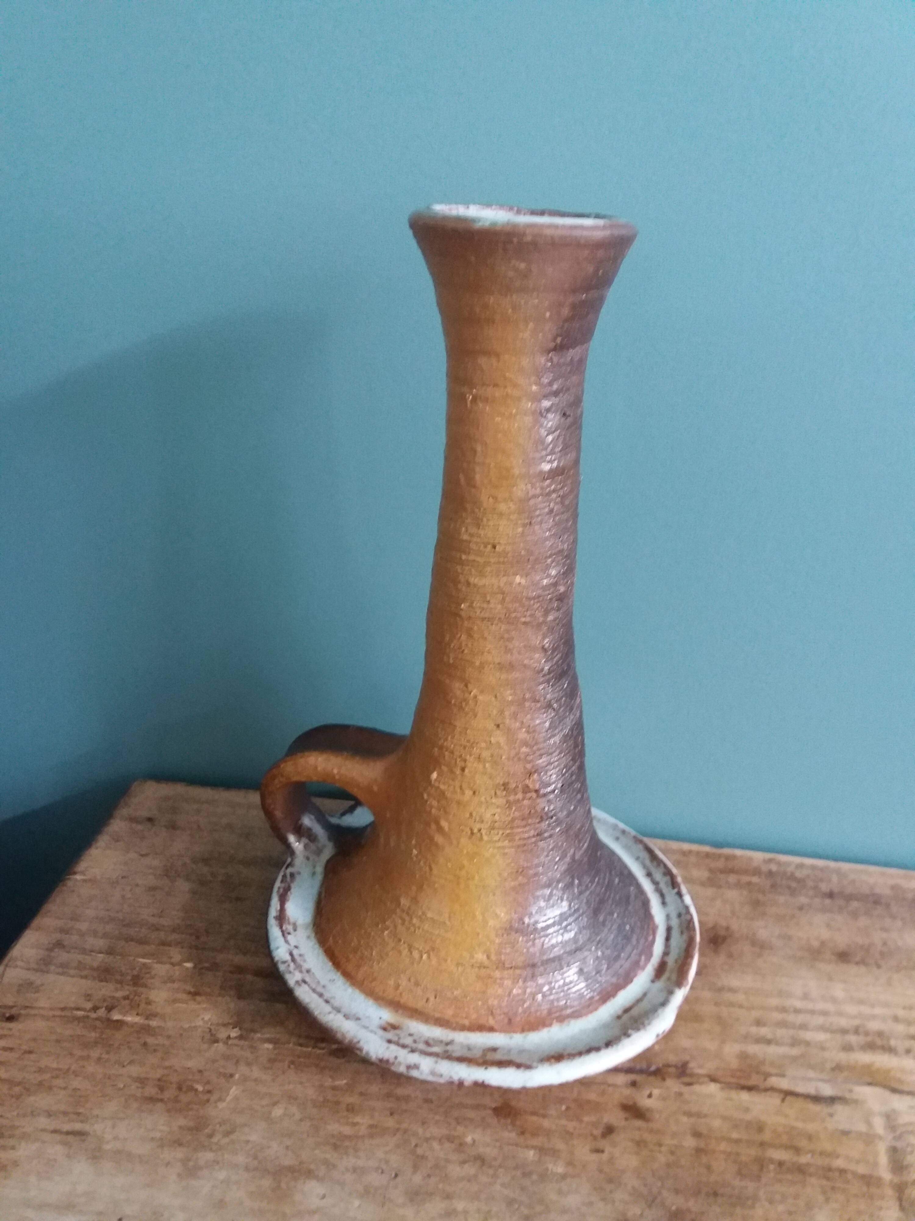 Candle holder signed Cécile Dein