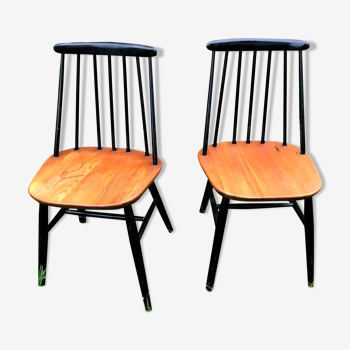 Chaises scandinaves années 60