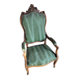 Louis XV revival bergère armchair. Ideal for decorators/resellers.