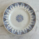 Lot de 4 assiettes Terre de fer St Amand