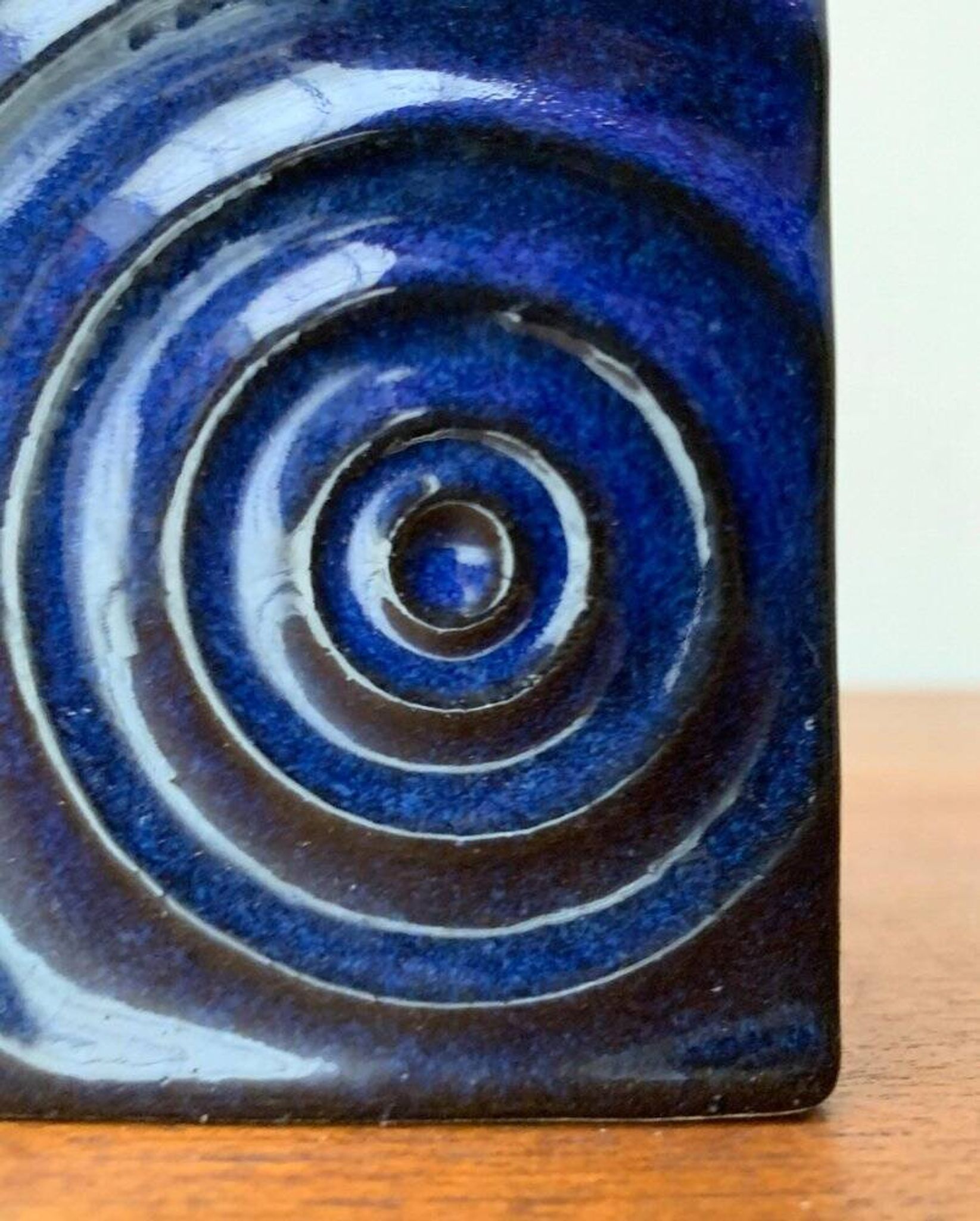Vase from the Zyklon series in WGP pottery, West German, mid-century by Cari Zalloni for Steuler, 1960s.