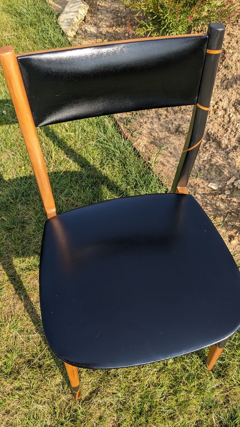 Vintage Scandinavian chair upgraded