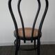 Set of 6 chairs 70s canned black bars
