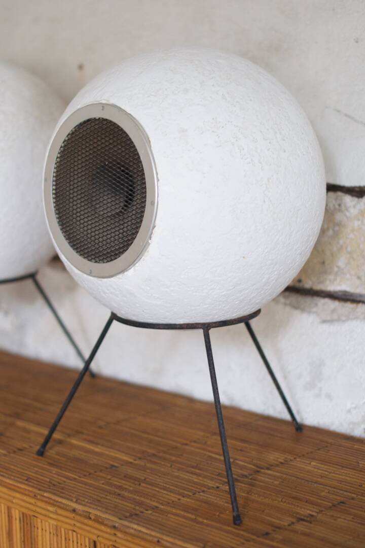 Set of 2 AS40 Bicone Supravox T215s Speakers by Joseph Léon for Elipson - 1960s