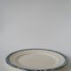 Round dish in iron earth model salins model françois 1st 19th century