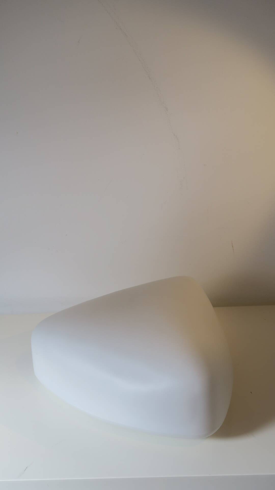 Grand plafonnier opaline