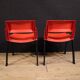 Paire de chaises rouges City par Lucci & Orlandini pour Lamm