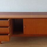 Modernist long sideboard of the 1970s
