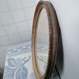 Old oval mirror