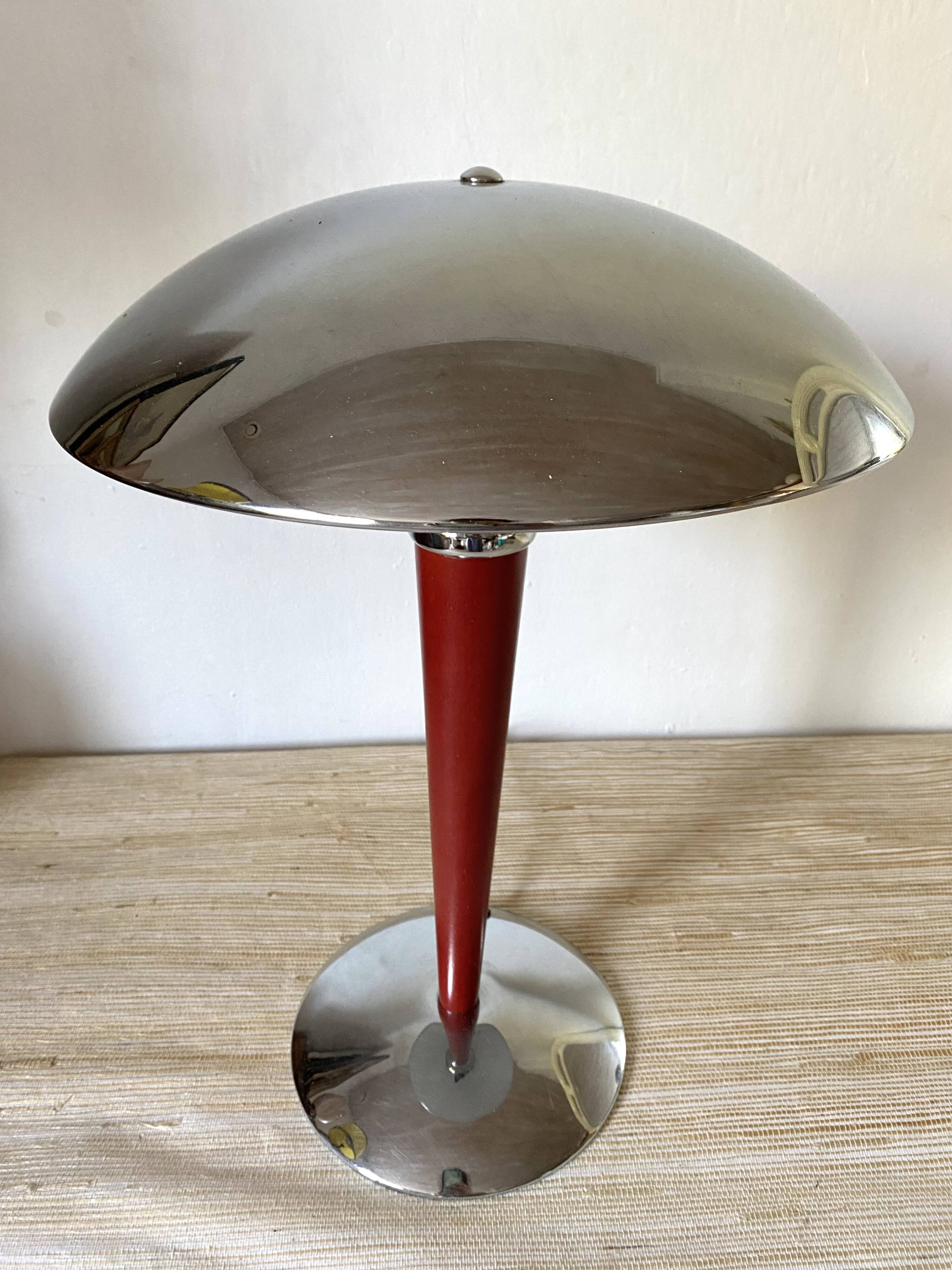 Lampe paquebot , lampe champignon années 80