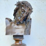 Bronze "Christ" by J.Clessinger Rome 1858 Barbedienne