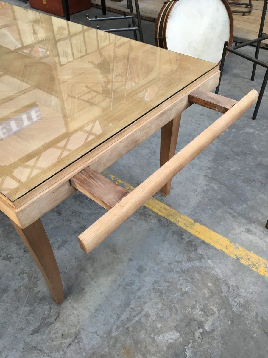 Table en chêne années 40