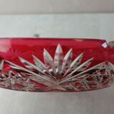 Ashtray, Moselle model, in Saint Louis crystal