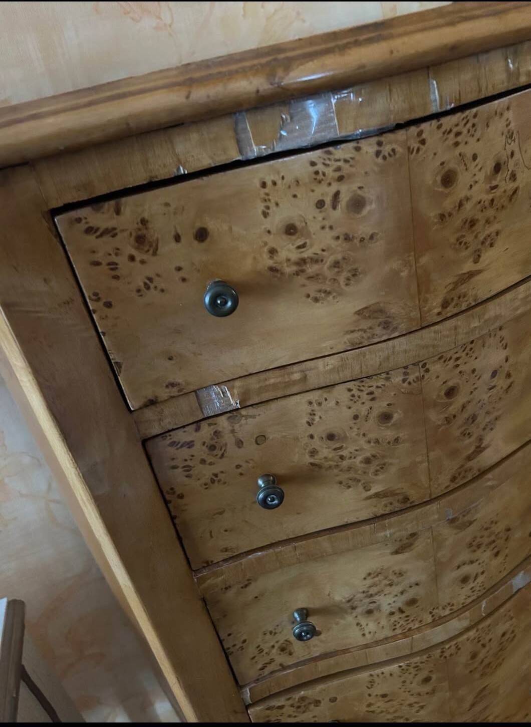 Louis XV Baroque style chest of drawers