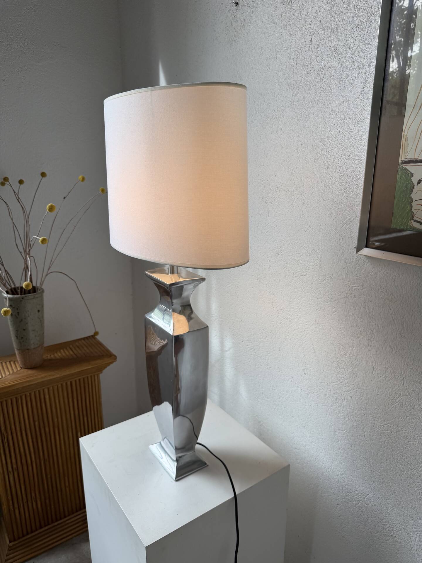 XL lamp made of aluminium 1980
