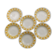 6 assiettes Lys Diguoin Sarreguemines