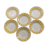 6 assiettes Lys Diguoin Sarreguemines