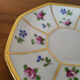 Limoges Porcelain Cup with Decor of Barbel Fish and Roses