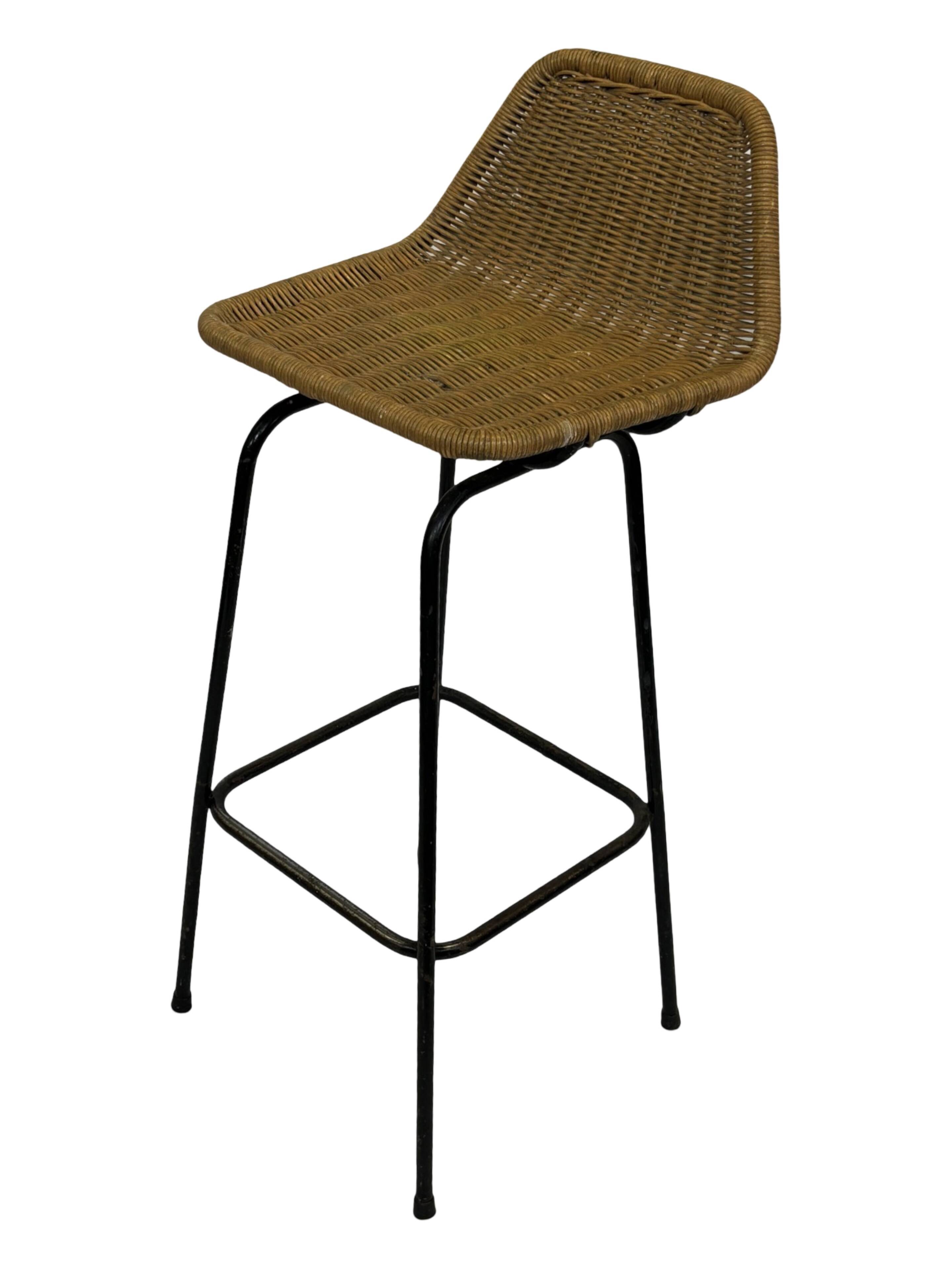 Vintage stool barstool Dirk van Sliedregt Rohe Noordwolde