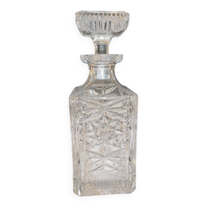 carafe à whisky en cristal