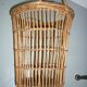 Panier corbeille en rotin vintage