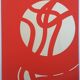 James pichette, rouge à cordes, 1974. lithographie originale sur papier arches signée et numérotée
