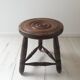 Tabouret tripode vintage