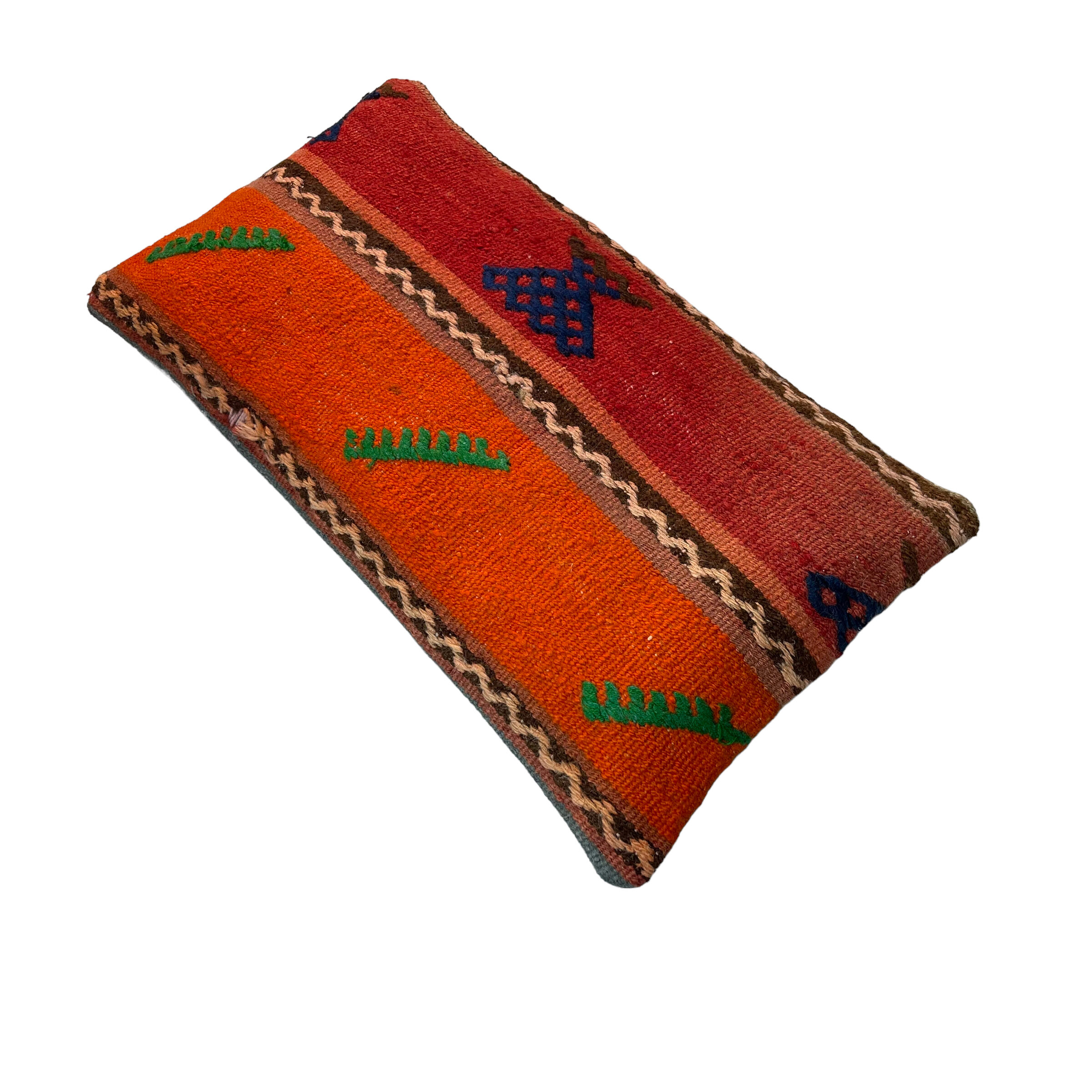 Vintage turkish handmade cushion cover , 30 x 50 cm