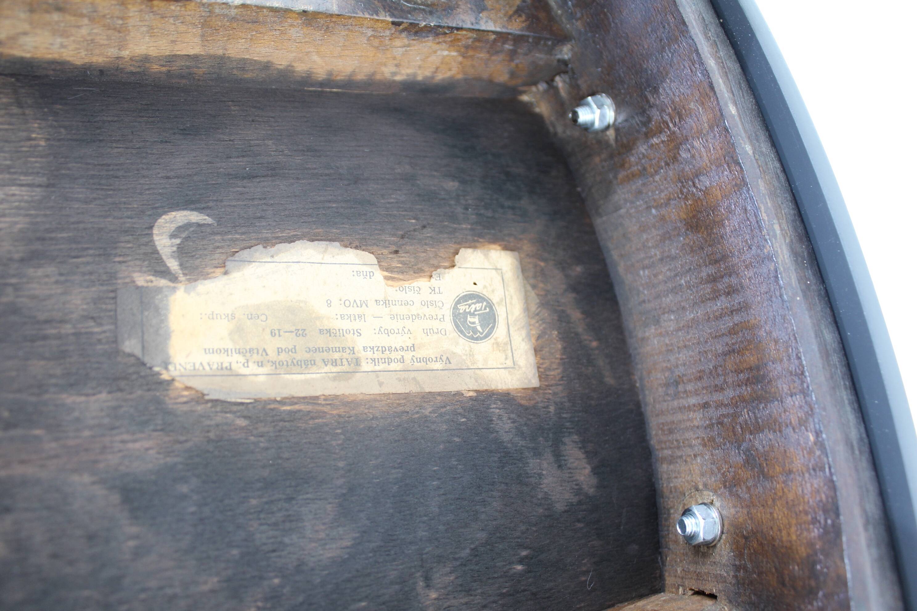 1960s Set of Four Dining Chairs by Tatra, Czechoslovakia