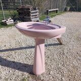 Vintage 70s Pink Washbasin