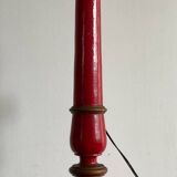 Wooden floor lamp base from the 60s