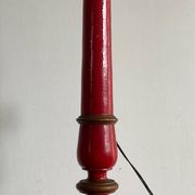 Pied de lampadaire en bois des années 60