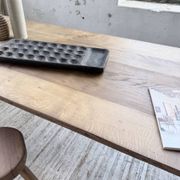Solid oak farmhouse table with extensions (190-280cm) 1950