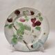 Decorative Plate Barbotine St Clément Made In France Vintage Raspberry Pattern