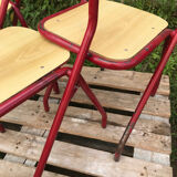 Vintage school chairs