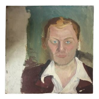 Men's portrait painting