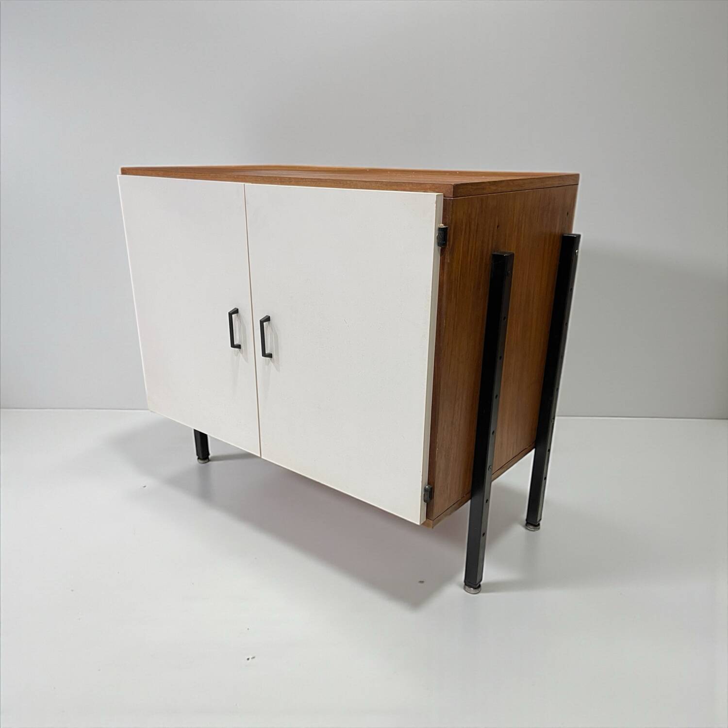 2-door teak cabinet, 1960s