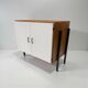 2-door teak cabinet, 1960s