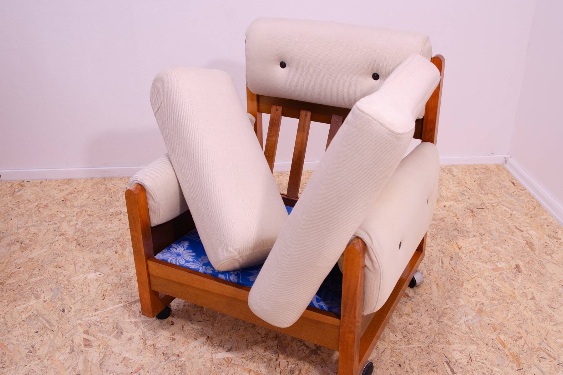 Fauteuils vintage de style scandinave, 1970'