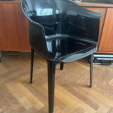 Black "Papyrus" armchair designed by Ronan and Erwan Bouroullec vintage