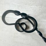 Portemanteau ancien en fer forgé