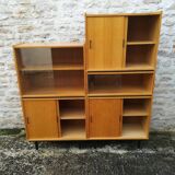 Modular vintage showcase bookcase