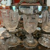 Cellar A Liqueur Complete Boulle Box Napoleon III Box Marquetry XIX Century