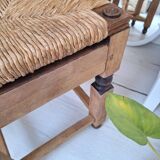 Vintage oak stool