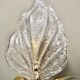 3-sheet Murano glass ceiling lamp for Novaresi