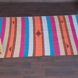 Tapis berbère marocain fait main multicolore 140 x 230 cm
