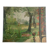 Old signed painting