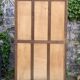 Parisian wardrobe, art deco raw wood wardrobe, 1930