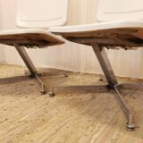 Paire de fauteuils bas